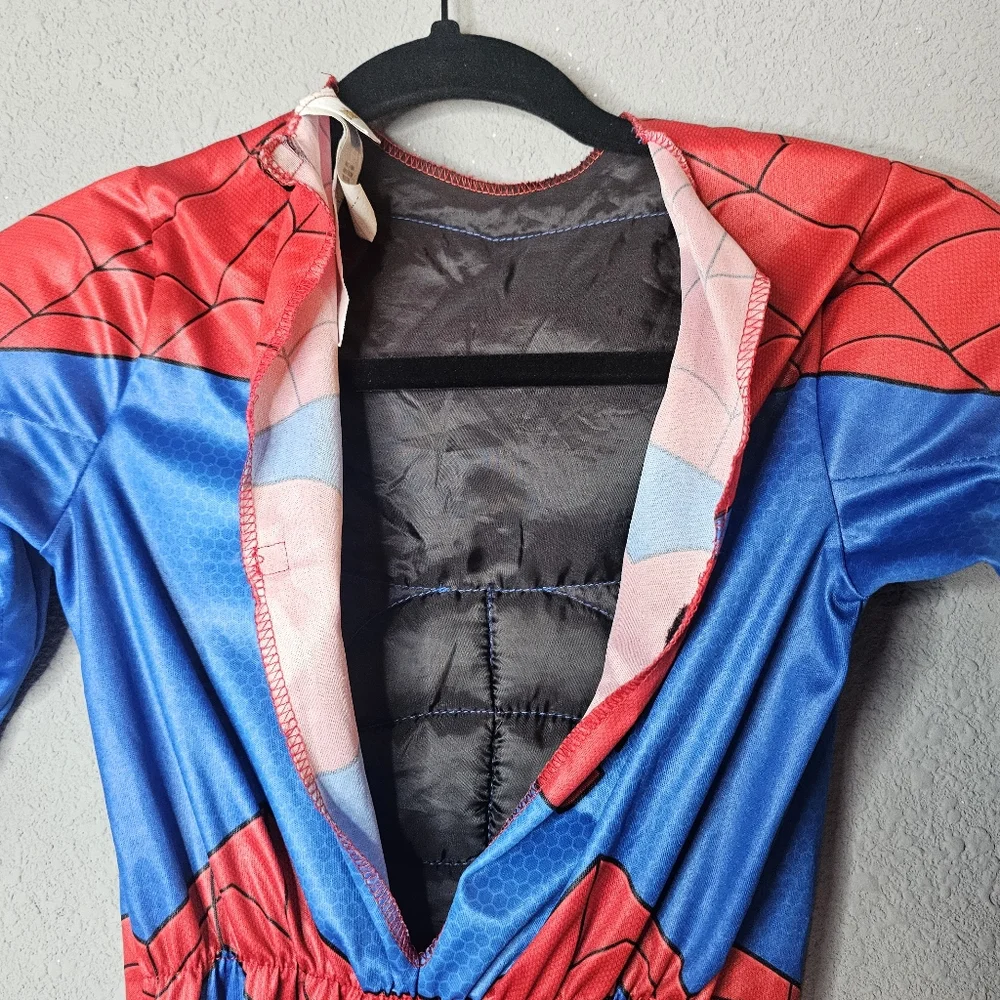 Marvel Spider-Man Costume Youth Boys Small Jazwares Padded Suit Superhero Outfit